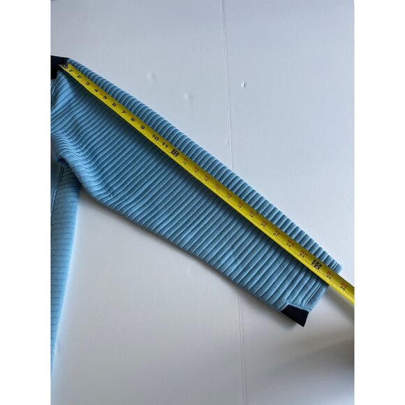 Under Armour Mens Blue Quarter-Zip Pullover With Padded Sleeves Xl - Picture 8 of 9